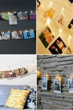 10'lu Led Işıklı Fotoğraf Mandalları